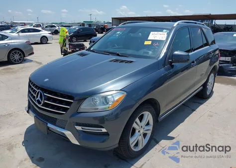 2012 Mercedes-Benz Ml 350 4Matic из США, поврежденный, VIN 4JGDA5HB7CA033847